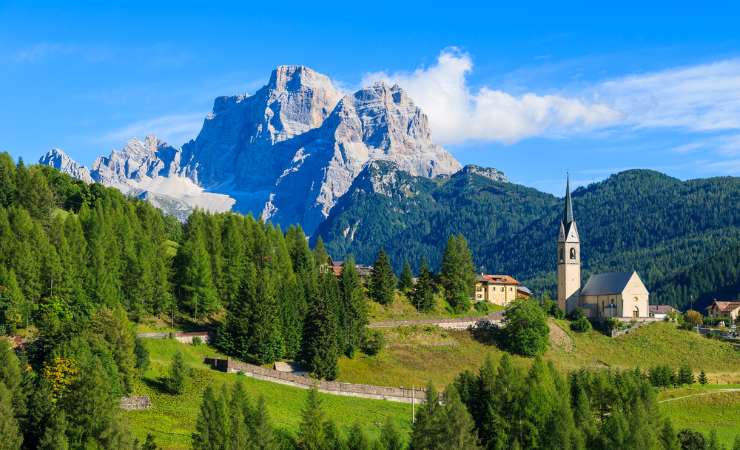 Dolomiti veduta