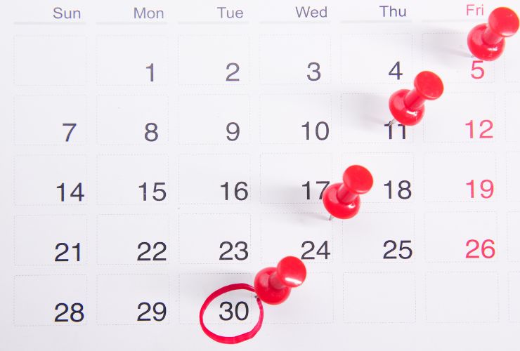 Calendario controlli