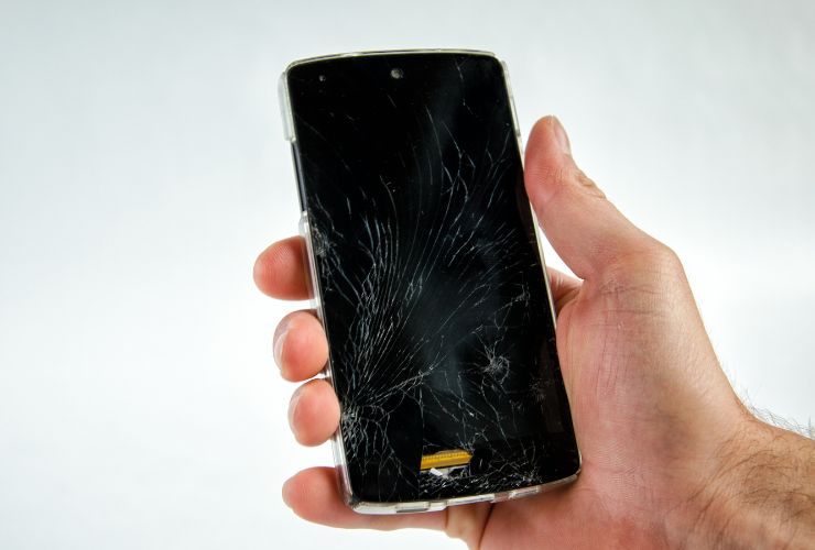 Smartphone rotto