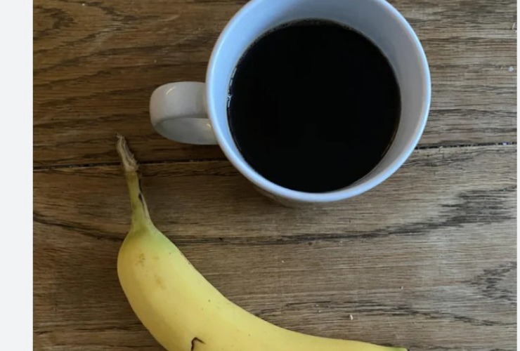 Caffè e banana