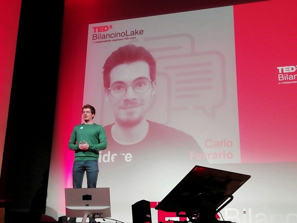 Carlo Ferrario - Speaker TEDx BilancinoLake (ph. Eleonora Zaccaria)