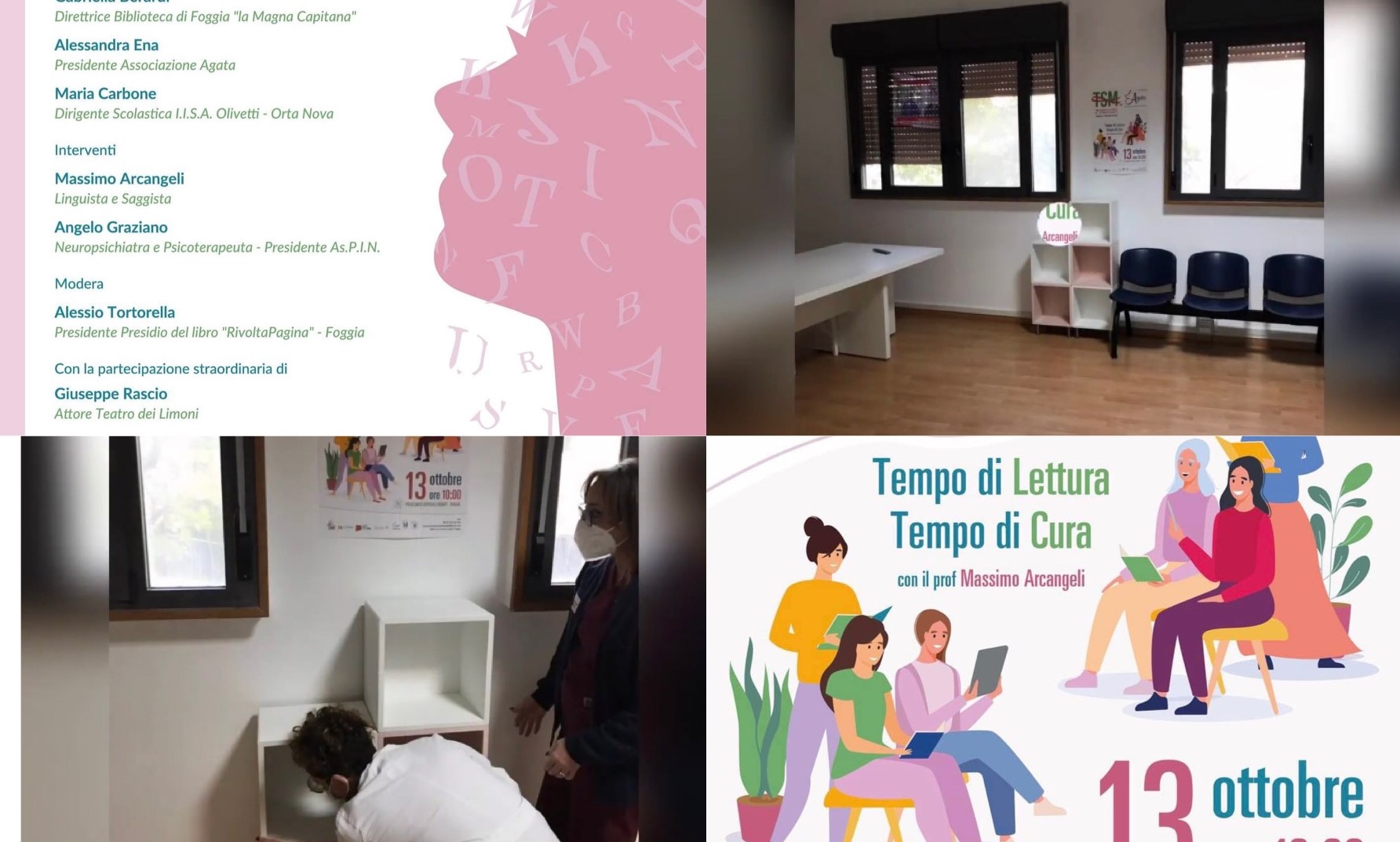 “Parole che curano” per donne in terapia nella giornata del tumore al seno