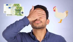 200 euro persi pollo