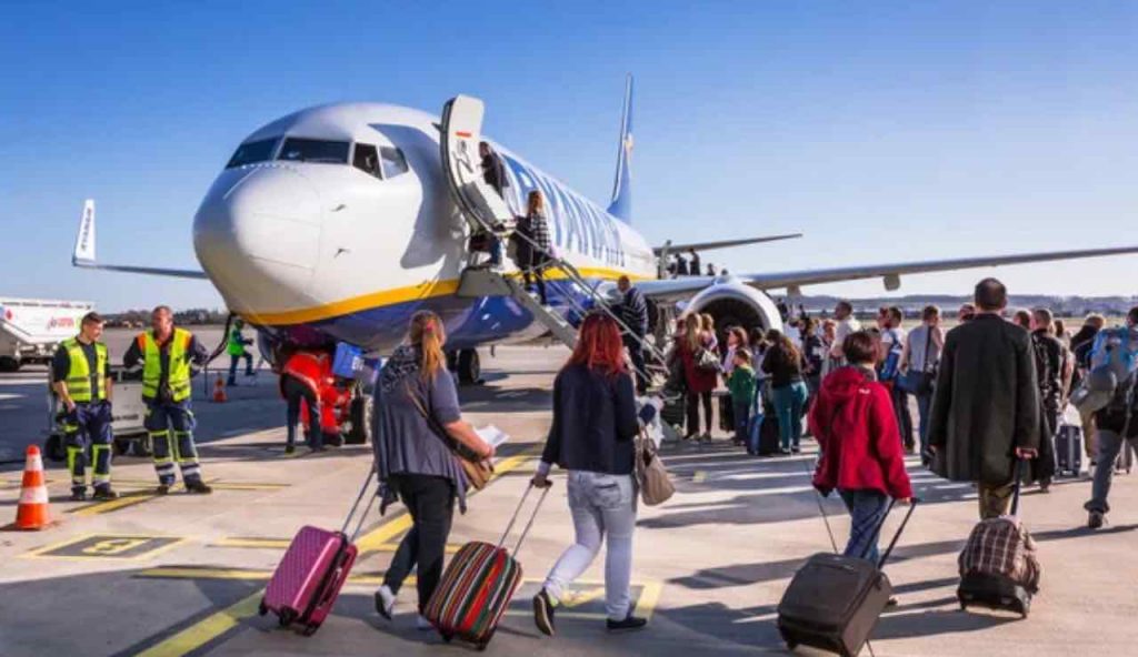 Ryanair coas tutti terra normativa conferma