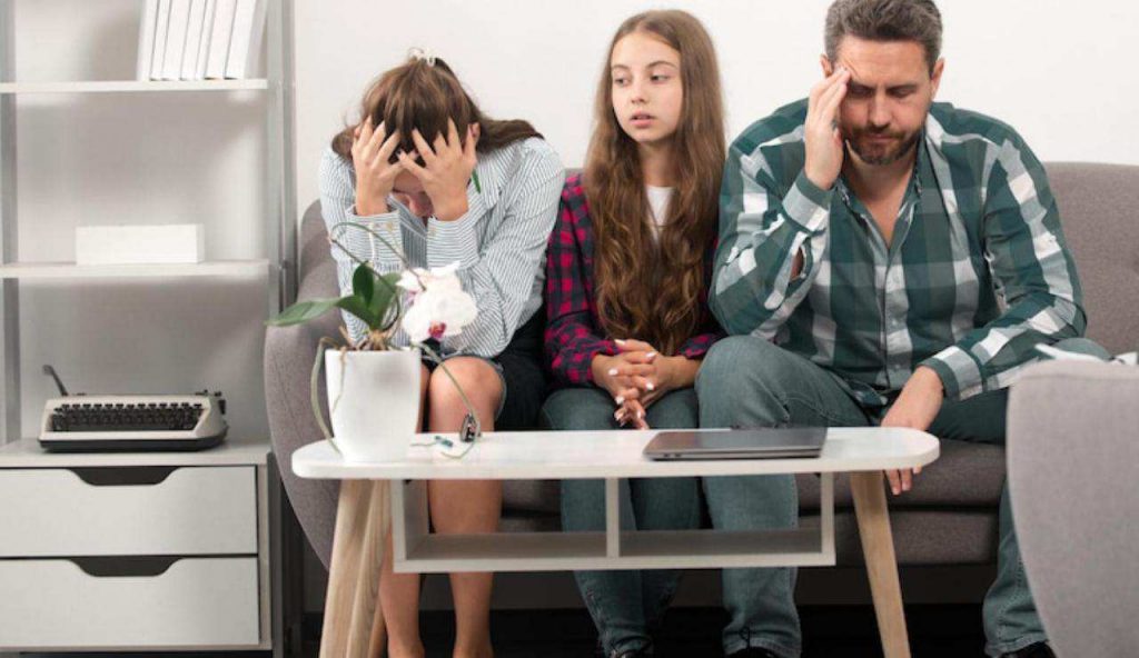 Famiglia in crisi