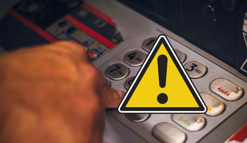 Bancomat prelievi pericolosi