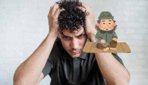 Preoccupazione senza lavoro