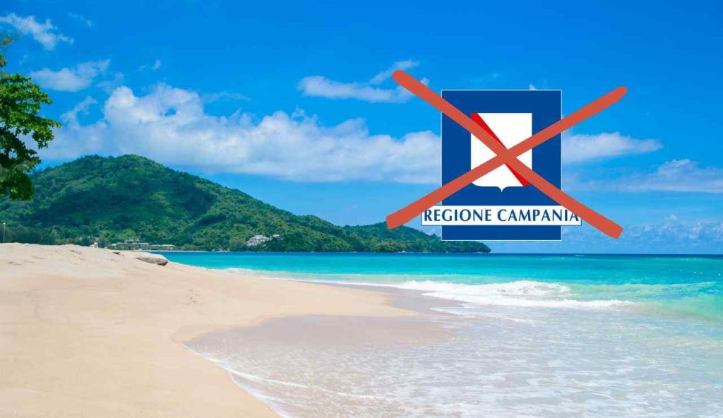 Spiaggia no Campania