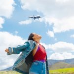 Donna che viaggia