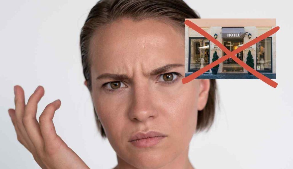 Niente hotel con prenotazione