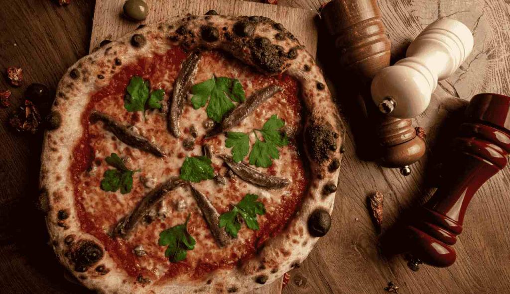 Marinara pizza