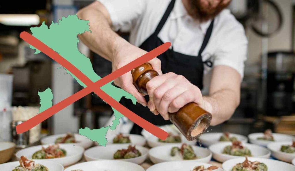 Niente ristorante mondiale