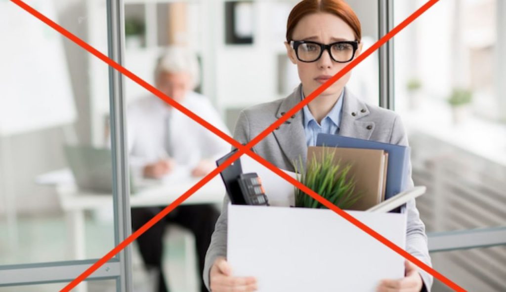 Stop ai licenziamenti