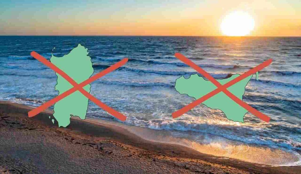 Mare no Sicilia no Sardegna