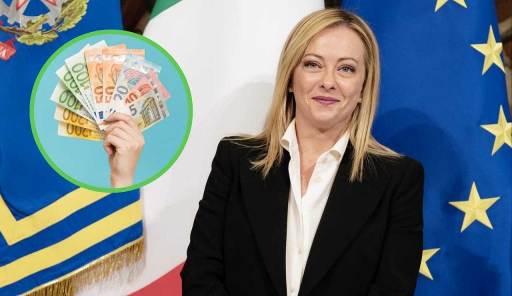 Meloni regalone soldi