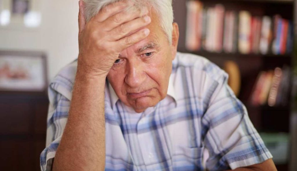 Pensionato triste