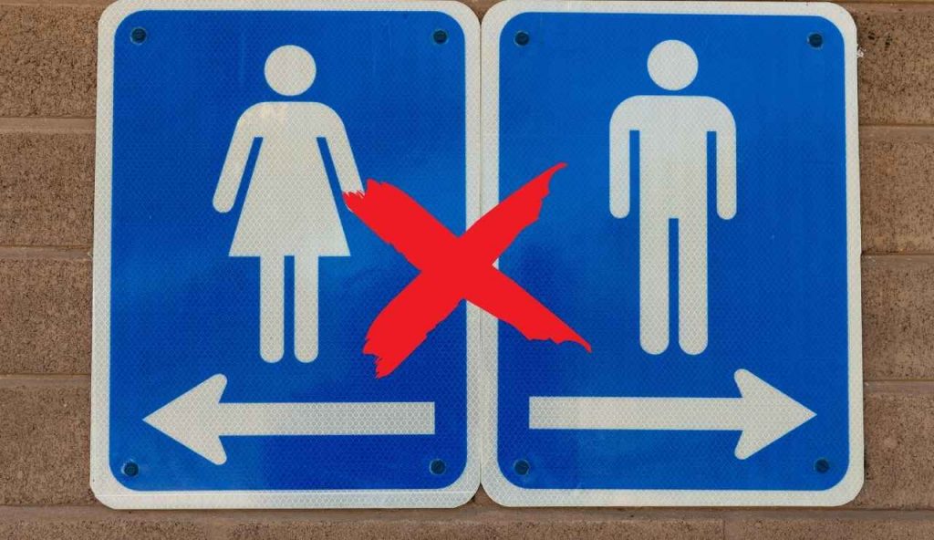 WC vietato